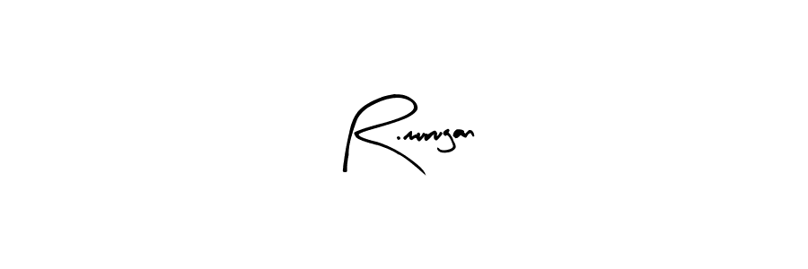 How to Draw R.murugan signature style? Arty Signature is a latest design signature styles for name R.murugan. R.murugan signature style 8 images and pictures png