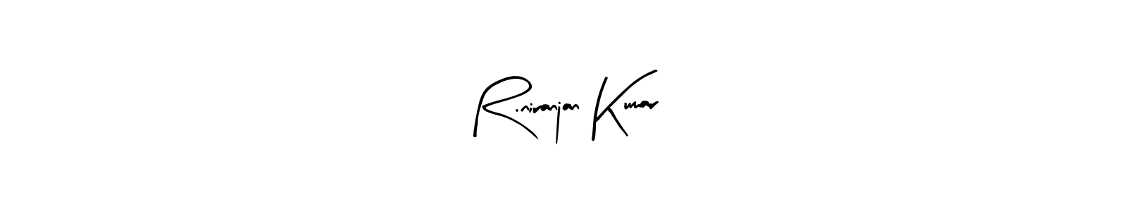 How to make R.niranjan Kumar signature? Arty Signature is a professional autograph style. Create handwritten signature for R.niranjan Kumar name. R.niranjan Kumar signature style 8 images and pictures png