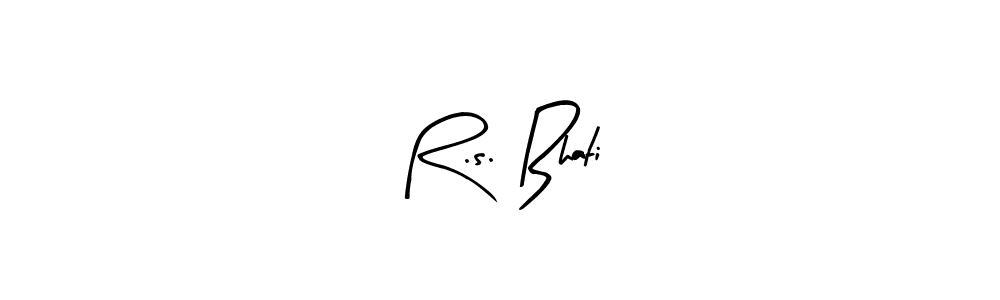 R.s. Bhati stylish signature style. Best Handwritten Sign (Arty Signature) for my name. Handwritten Signature Collection Ideas for my name R.s. Bhati. R.s. Bhati signature style 8 images and pictures png