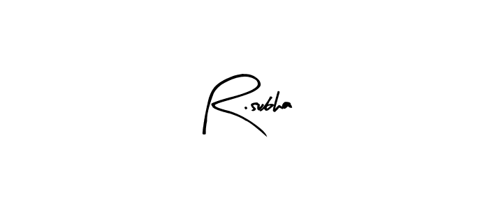 See photos of R.subha official signature by Spectra . Check more albums & portfolios. Read reviews & check more about Arty Signature font. R.subha signature style 8 images and pictures png