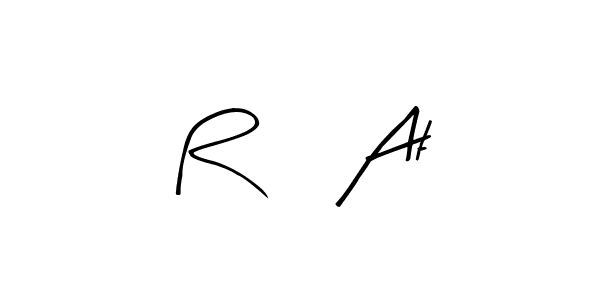 You should practise on your own different ways (Arty Signature) to write your name (R15 At) in signature. don't let someone else do it for you. R15 At signature style 8 images and pictures png