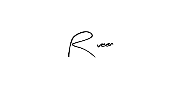 The best way (Arty Signature) to make a short signature is to pick only two or three words in your name. The name R4veen include a total of six letters. For converting this name. R4veen signature style 8 images and pictures png