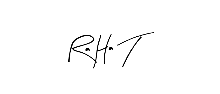 Best and Professional Signature Style for Ra Ha T. Arty Signature Best Signature Style Collection. Ra Ha T signature style 8 images and pictures png