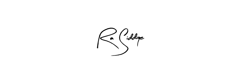 if you are searching for the best signature style for your name Ra Siddiqe. so please give up your signature search. here we have designed multiple signature styles  using Arty Signature. Ra Siddiqe signature style 8 images and pictures png