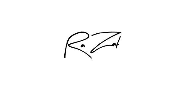 Design your own signature with our free online signature maker. With this signature software, you can create a handwritten (Arty Signature) signature for name Ra Zat. Ra Zat signature style 8 images and pictures png