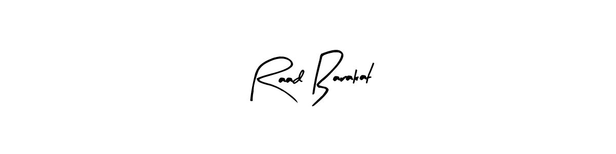Raad Barakat stylish signature style. Best Handwritten Sign (Arty Signature) for my name. Handwritten Signature Collection Ideas for my name Raad Barakat. Raad Barakat signature style 8 images and pictures png