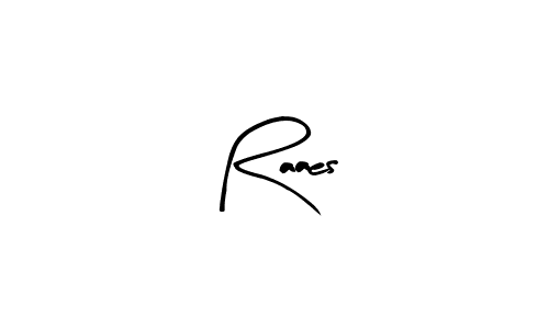 Make a beautiful signature design for name Raaes. With this signature (Arty Signature) style, you can create a handwritten signature for free. Raaes signature style 8 images and pictures png