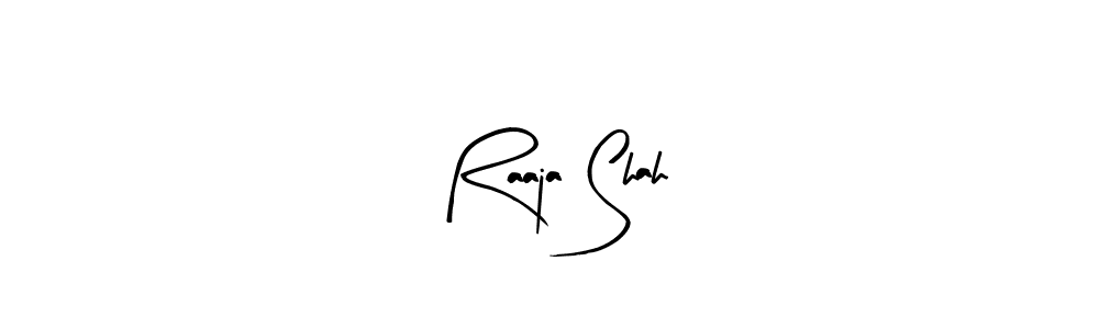 Make a beautiful signature design for name Raaja Shah. Use this online signature maker to create a handwritten signature for free. Raaja Shah signature style 8 images and pictures png