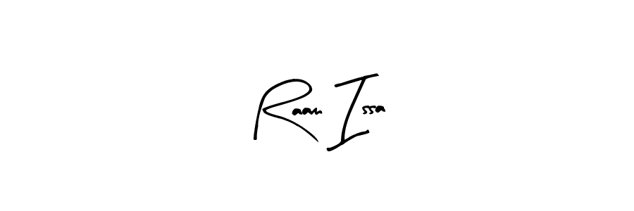 Also we have Raam Issa name is the best signature style. Create professional handwritten signature collection using Arty Signature autograph style. Raam Issa signature style 8 images and pictures png