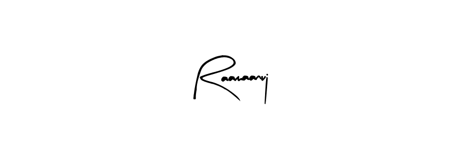 Also we have Raamaanuj name is the best signature style. Create professional handwritten signature collection using Arty Signature autograph style. Raamaanuj signature style 8 images and pictures png