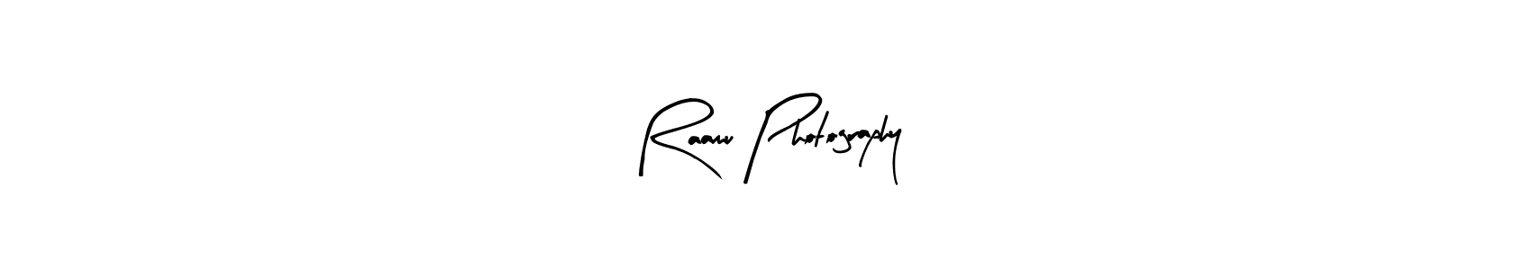 Make a beautiful signature design for name Raamu Photography. With this signature (Arty Signature) style, you can create a handwritten signature for free. Raamu Photography signature style 8 images and pictures png