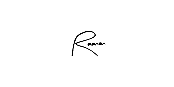 Use a signature maker to create a handwritten signature online. With this signature software, you can design (Arty Signature) your own signature for name Raanan. Raanan signature style 8 images and pictures png