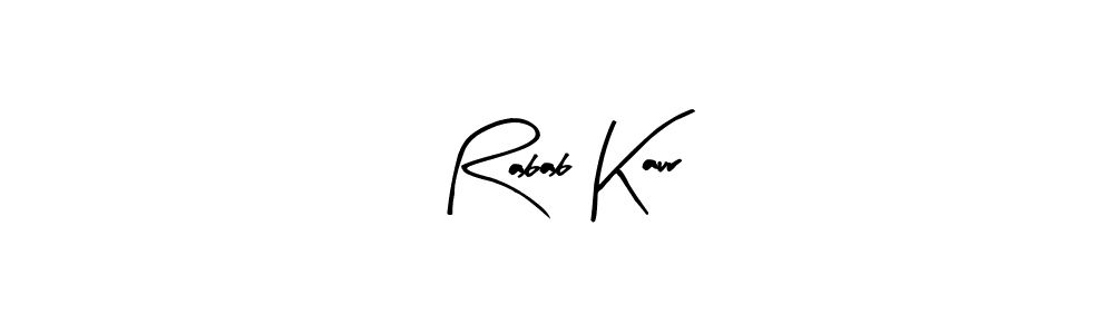 See photos of Rabab Kaur official signature by Spectra . Check more albums & portfolios. Read reviews & check more about Arty Signature font. Rabab Kaur signature style 8 images and pictures png