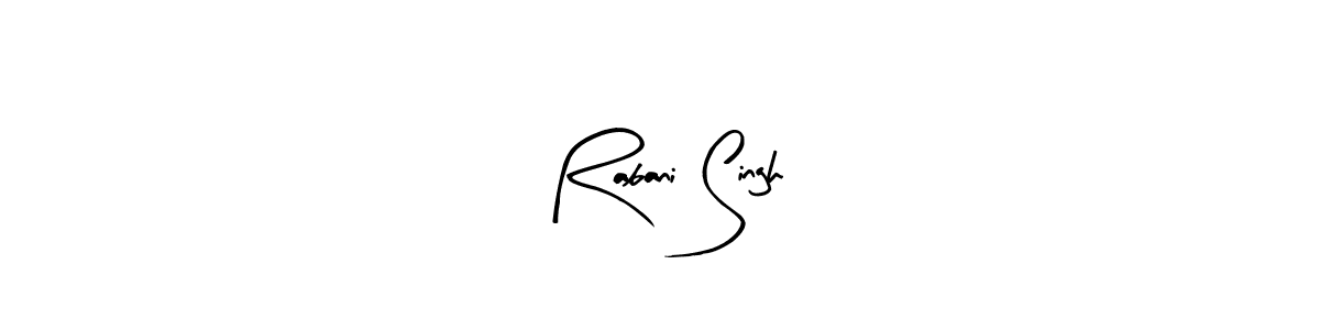 You can use this online signature creator to create a handwritten signature for the name Rabani Singh. This is the best online autograph maker. Rabani Singh signature style 8 images and pictures png