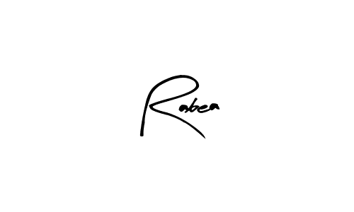 Make a beautiful signature design for name Rabea. With this signature (Arty Signature) style, you can create a handwritten signature for free. Rabea signature style 8 images and pictures png