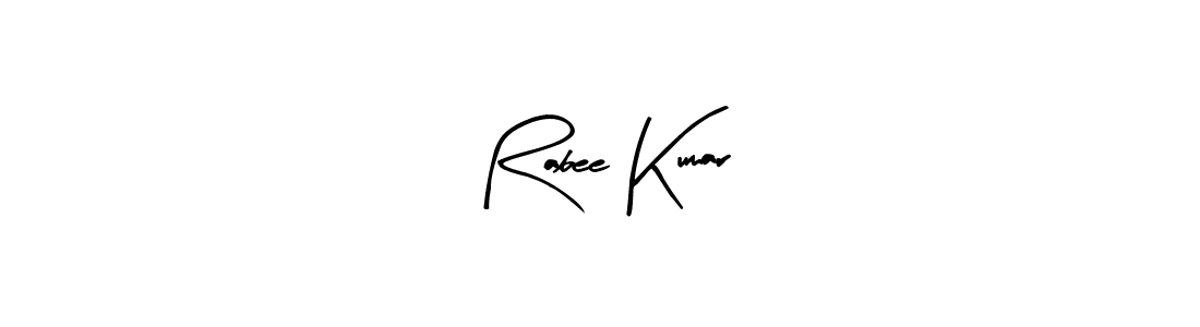 Design your own signature with our free online signature maker. With this signature software, you can create a handwritten (Arty Signature) signature for name Rabee Kumar. Rabee Kumar signature style 8 images and pictures png