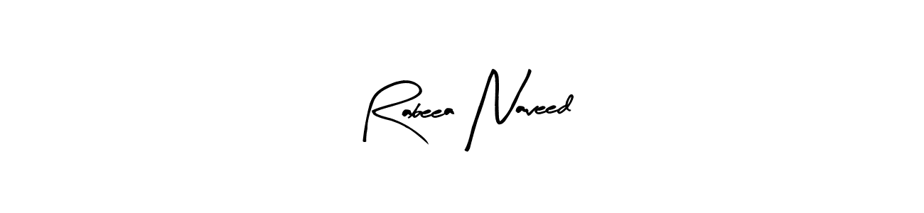 Design your own signature with our free online signature maker. With this signature software, you can create a handwritten (Arty Signature) signature for name Rabeea Naveed. Rabeea Naveed signature style 8 images and pictures png
