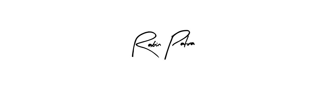 How to make Rabin Patra name signature. Use Arty Signature style for creating short signs online. This is the latest handwritten sign. Rabin Patra signature style 8 images and pictures png