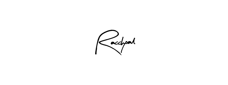 How to make Racchpal name signature. Use Arty Signature style for creating short signs online. This is the latest handwritten sign. Racchpal signature style 8 images and pictures png