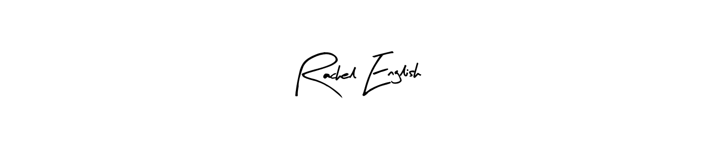 Make a beautiful signature design for name Rachel English. With this signature (Arty Signature) style, you can create a handwritten signature for free. Rachel English signature style 8 images and pictures png