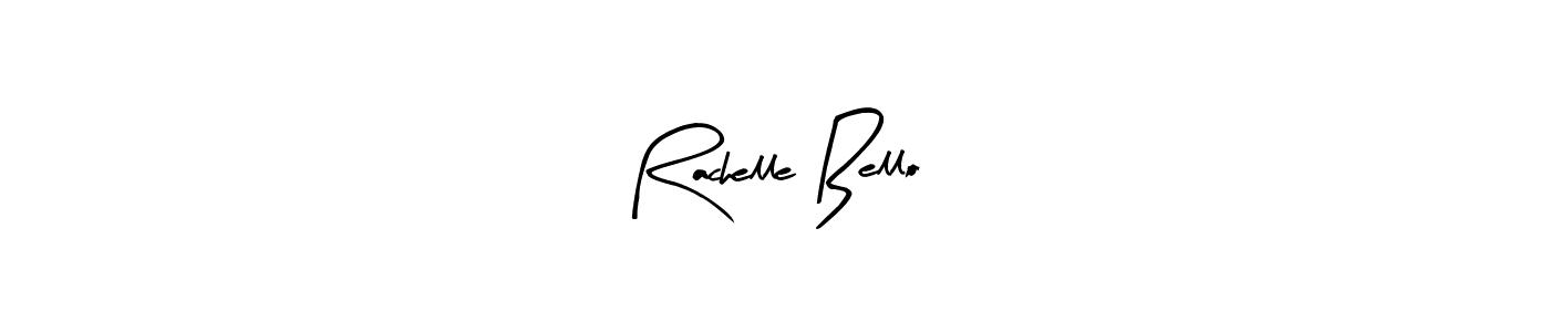 Make a beautiful signature design for name Rachelle Bello. With this signature (Arty Signature) style, you can create a handwritten signature for free. Rachelle Bello signature style 8 images and pictures png