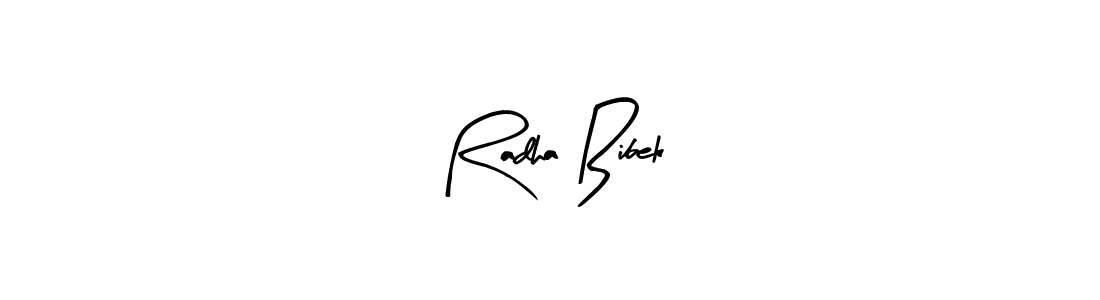 Make a beautiful signature design for name Radha Bibek. With this signature (Arty Signature) style, you can create a handwritten signature for free. Radha Bibek signature style 8 images and pictures png