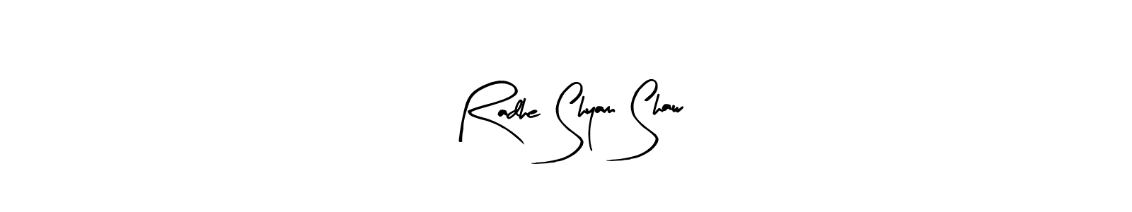 It looks lik you need a new signature style for name Radhe Shyam Shaw. Design unique handwritten (Arty Signature) signature with our free signature maker in just a few clicks. Radhe Shyam Shaw signature style 8 images and pictures png