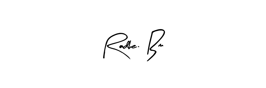 Use a signature maker to create a handwritten signature online. With this signature software, you can design (Arty Signature) your own signature for name Radhe. Bm. Radhe. Bm signature style 8 images and pictures png
