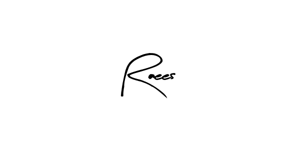 Create a beautiful signature design for name Raees . With this signature (Arty Signature) fonts, you can make a handwritten signature for free. Raees  signature style 8 images and pictures png