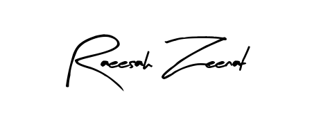 Create an unforgettable impression when signing with Raeesah Zeenat name styled in Arty Signature typography. 100% free online generator. Raeesah Zeenat signature style 8 images and pictures png