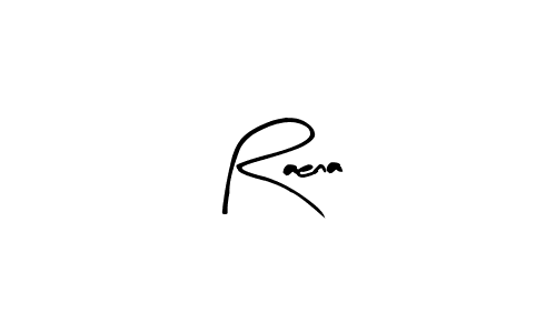 Make a beautiful signature design for name Raena. With this signature (Arty Signature) style, you can create a handwritten signature for free. Raena signature style 8 images and pictures png