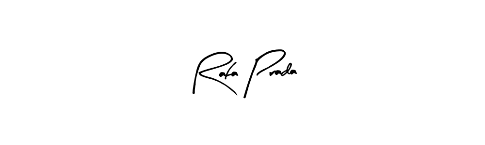 You should practise on your own different ways (Arty Signature) to write your name (Rafa Prada) in signature. don't let someone else do it for you. Rafa Prada signature style 8 images and pictures png