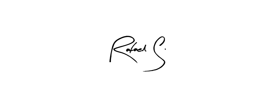 The best way (Arty Signature) to make a short signature is to pick only two or three words in your name. The name Rafael S. include a total of six letters. For converting this name. Rafael S. signature style 8 images and pictures png