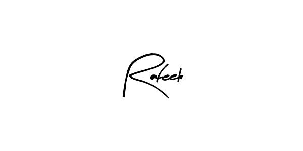 Also we have Rafeek name is the best signature style. Create professional handwritten signature collection using Arty Signature autograph style. Rafeek signature style 8 images and pictures png