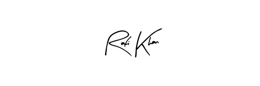 Similarly Arty Signature is the best handwritten signature design. Signature creator online .You can use it as an online autograph creator for name Rafi Khan. Rafi Khan signature style 8 images and pictures png