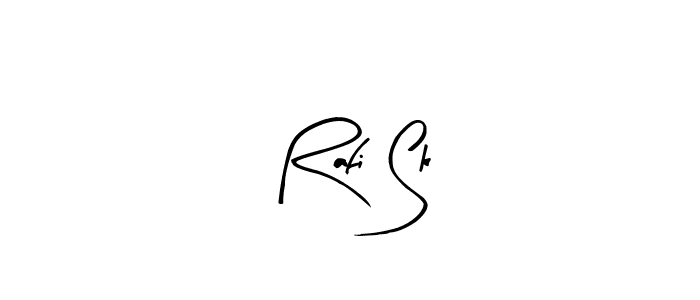 How to make Rafi Sk name signature. Use Arty Signature style for creating short signs online. This is the latest handwritten sign. Rafi Sk signature style 8 images and pictures png