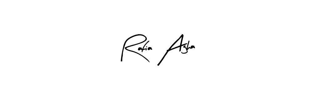 You can use this online signature creator to create a handwritten signature for the name Rafia Agha. This is the best online autograph maker. Rafia Agha signature style 8 images and pictures png
