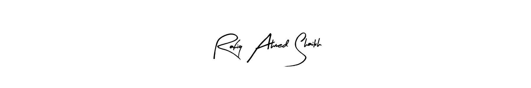Best and Professional Signature Style for Rafiq Ahmed Shaikh. Arty Signature Best Signature Style Collection. Rafiq Ahmed Shaikh signature style 8 images and pictures png