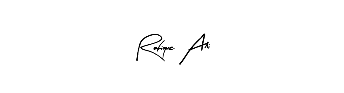 You should practise on your own different ways (Arty Signature) to write your name (Rafique Ali) in signature. don't let someone else do it for you. Rafique Ali signature style 8 images and pictures png