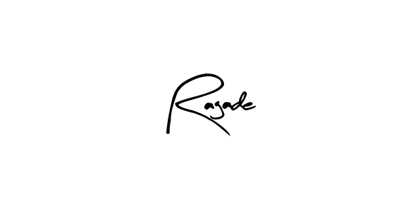 How to make Ragade signature? Arty Signature is a professional autograph style. Create handwritten signature for Ragade name. Ragade signature style 8 images and pictures png