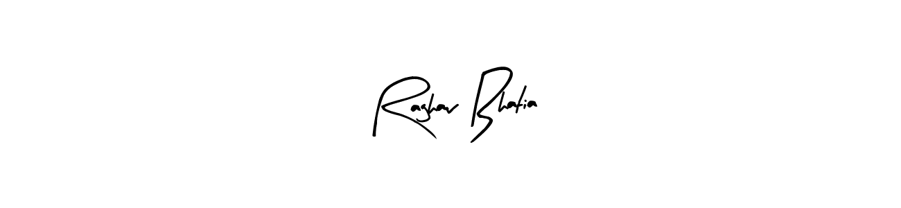 The best way (Arty Signature) to make a short signature is to pick only two or three words in your name. The name Raghav Bhatia include a total of six letters. For converting this name. Raghav Bhatia signature style 8 images and pictures png