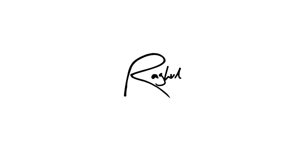 if you are searching for the best signature style for your name Raghul. so please give up your signature search. here we have designed multiple signature styles  using Arty Signature. Raghul signature style 8 images and pictures png