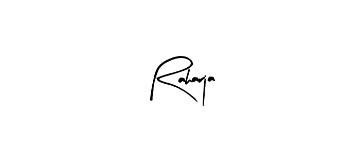 Arty Signature is a professional signature style that is perfect for those who want to add a touch of class to their signature. It is also a great choice for those who want to make their signature more unique. Get Raharja name to fancy signature for free. Raharja signature style 8 images and pictures png