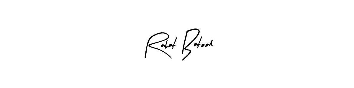 Make a beautiful signature design for name Rahat Batool. Use this online signature maker to create a handwritten signature for free. Rahat Batool signature style 8 images and pictures png