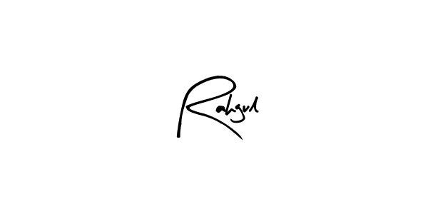 You can use this online signature creator to create a handwritten signature for the name Rahgul. This is the best online autograph maker. Rahgul signature style 8 images and pictures png