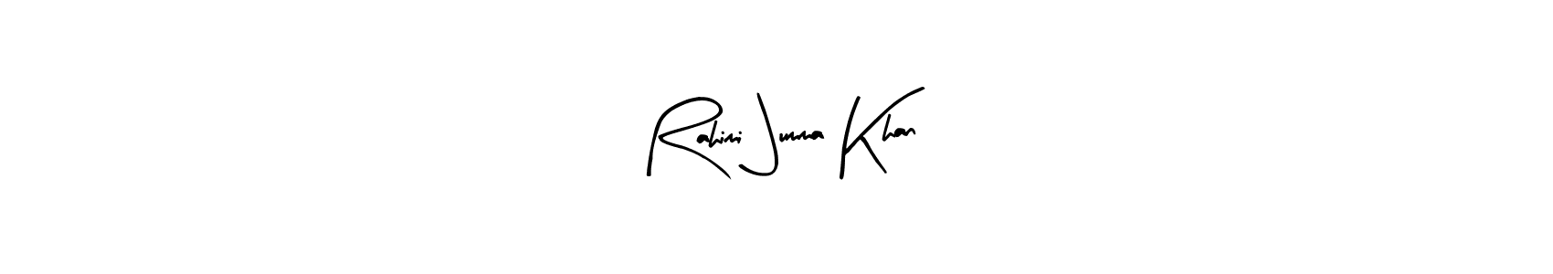 See photos of Rahimi Jumma Khan official signature by Spectra . Check more albums & portfolios. Read reviews & check more about Arty Signature font. Rahimi Jumma Khan signature style 8 images and pictures png