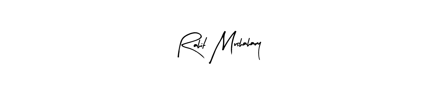 Rahit Mushahary stylish signature style. Best Handwritten Sign (Arty Signature) for my name. Handwritten Signature Collection Ideas for my name Rahit Mushahary. Rahit Mushahary signature style 8 images and pictures png