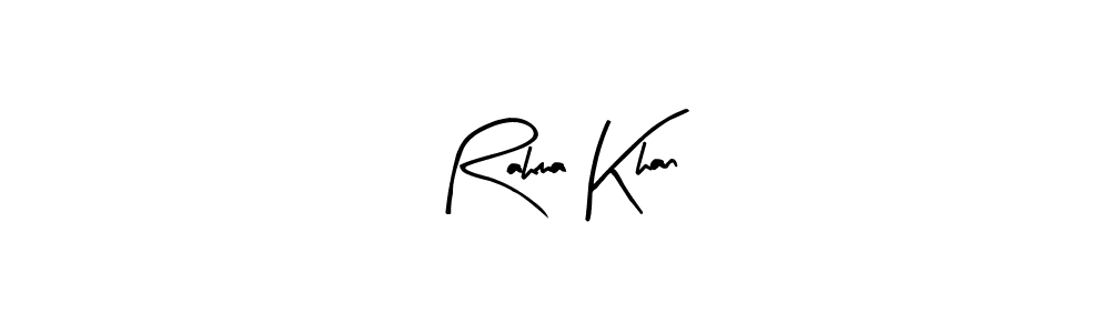 See photos of Rahma Khan official signature by Spectra . Check more albums & portfolios. Read reviews & check more about Arty Signature font. Rahma Khan signature style 8 images and pictures png
