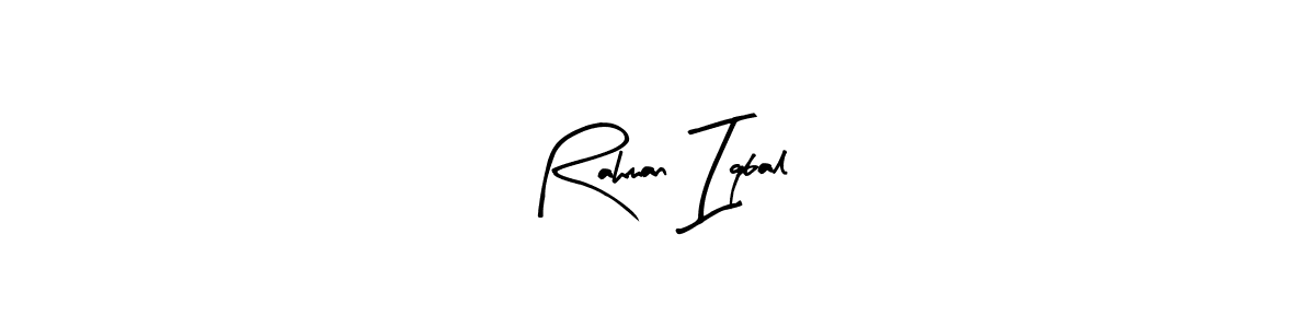 How to Draw Rahman Iqbal signature style? Arty Signature is a latest design signature styles for name Rahman Iqbal. Rahman Iqbal signature style 8 images and pictures png