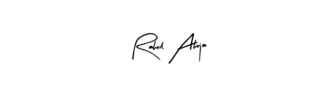 Best and Professional Signature Style for Rahul Ahuja. Arty Signature Best Signature Style Collection. Rahul Ahuja signature style 8 images and pictures png